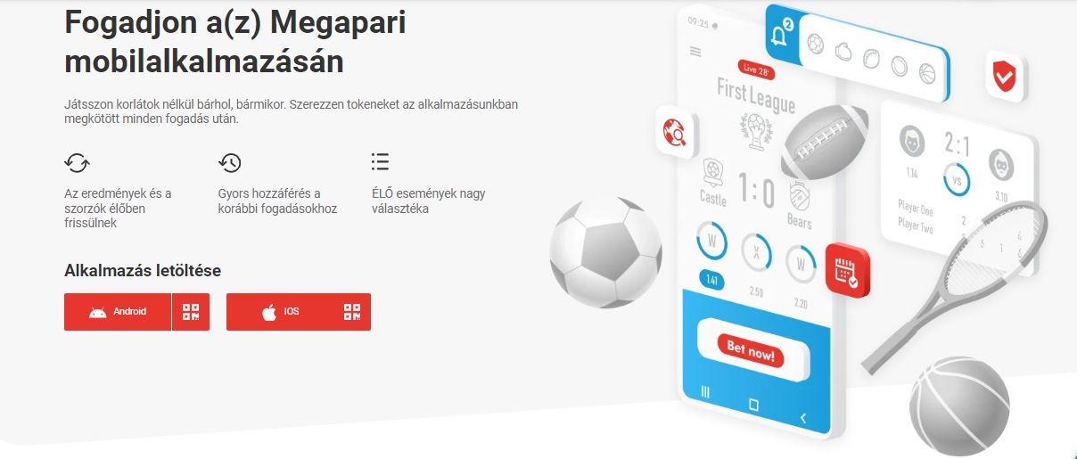 Megapari Mobile App HU