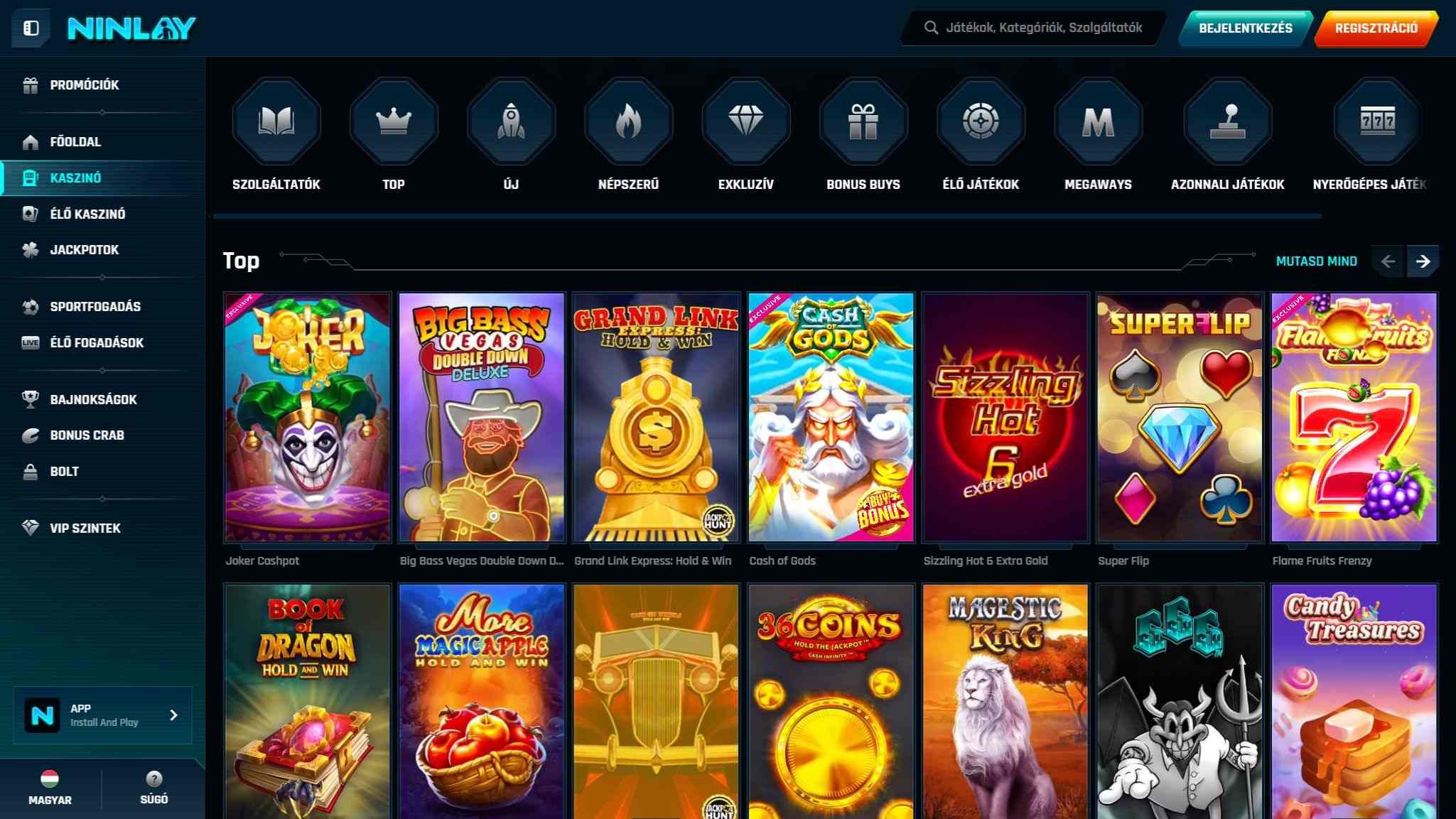 Ninlay Casino Games Hungary, sportsbook.tv