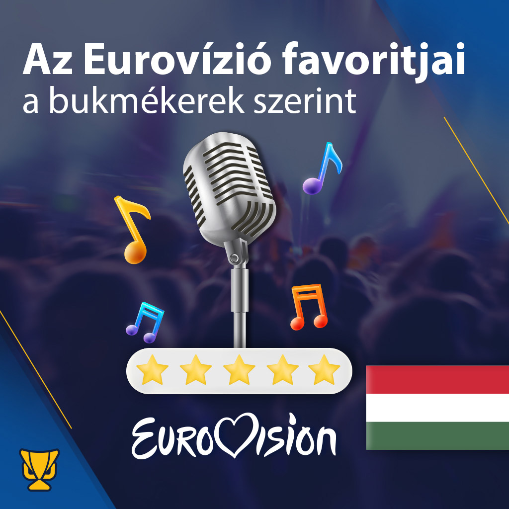 Az Eurovízió favoritjai a bukmékerek szerint mobile