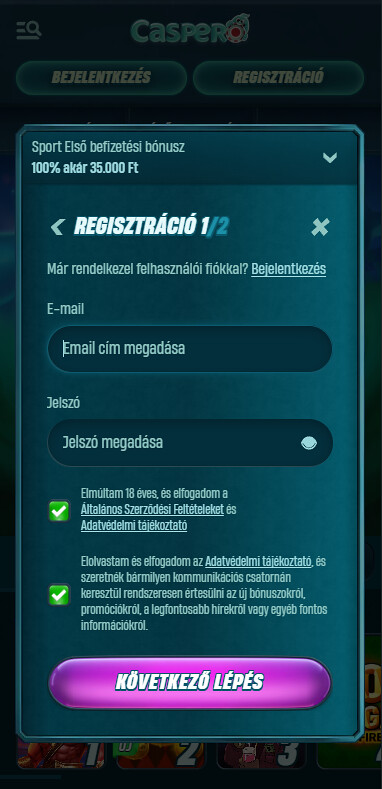 caspero step 4