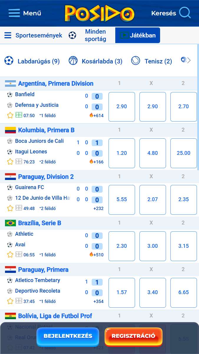 Posido Mobile Live