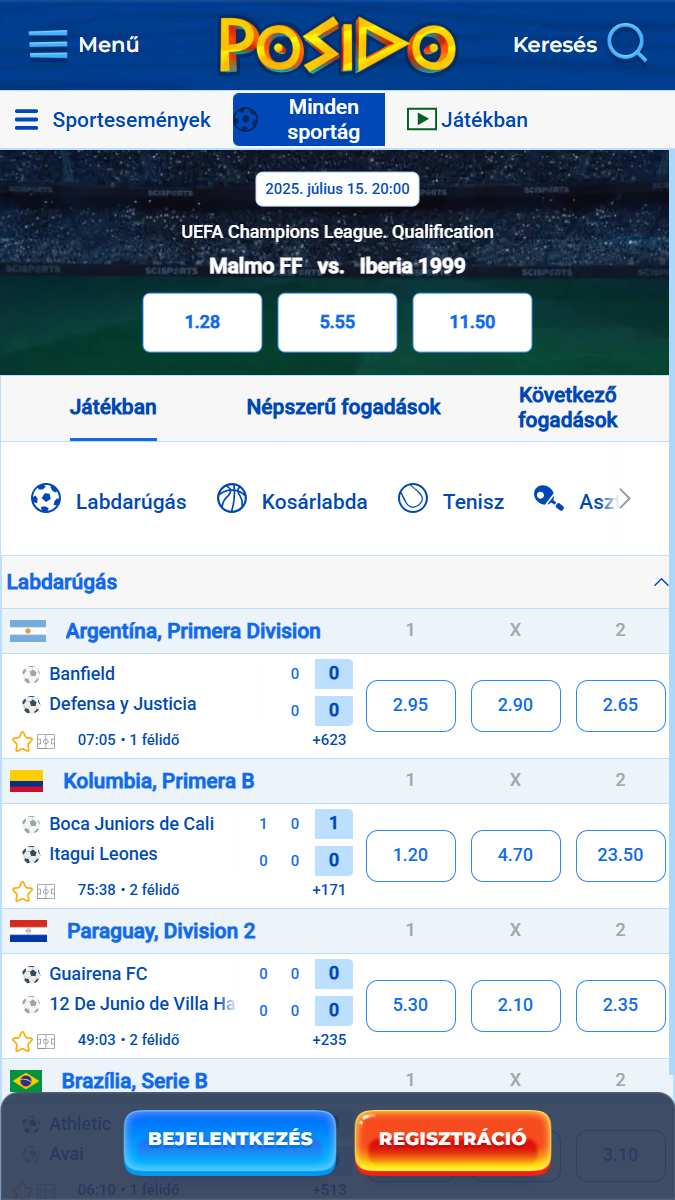 Posido Mobile Sports
